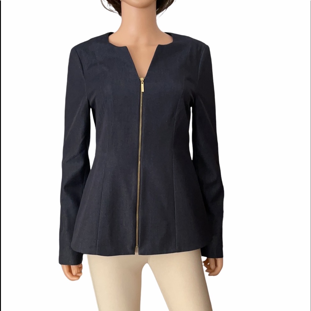 NWOT Dana Buchman zipper jacket/blazer
